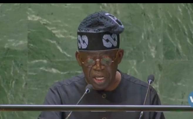 New-York : «L’économie mondiale doit beaucoup à la RDC mais ne lui donne que très peu», déplore le président du Nigeria à l’ONU