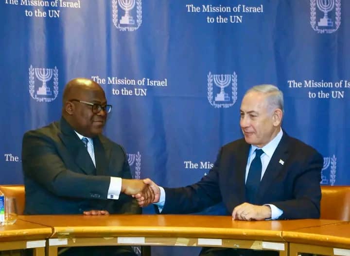 Diplomatie : Tshisekedi et Binjamin Netanyahu s’entendent sur l’ouverture très prochainement d’une ambassade israélienne en RDC