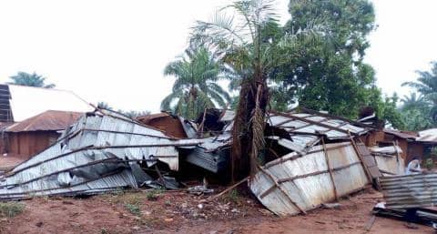 Kasaï : Plus de 20 maisons d’habitations détruites par la pluie diluvienne à Tshikapa