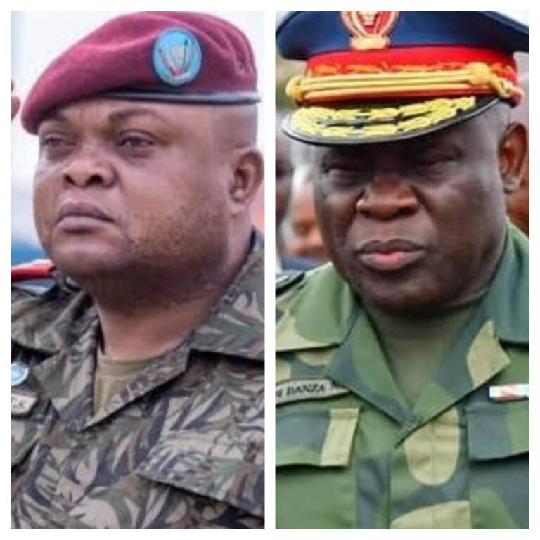 Piques de Christian Tshiwewe à John Numbi : L’histoire de 2 généraux FARDC dont l’un est prêt à prendre une balle pour Félix Tshisekedi alors que l’autre veut l’abattre