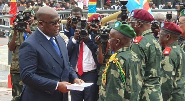 RDC : Sur quels critères et hauts faits militaires Félix Tshisekedi se base-t-il pour avancer en grade les officiers au sein des FARDC ?