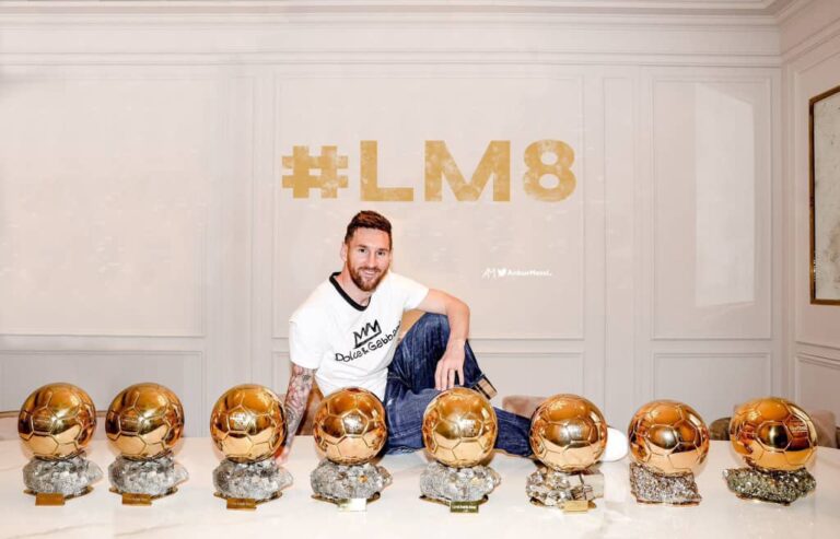 Urgent : À 36 ans, Lionel Messi remporte son 8e ballon d’or