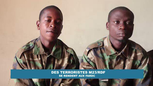 Guerre à l’Est : De nouveaux éléments du M23 se rendent aux FARDC