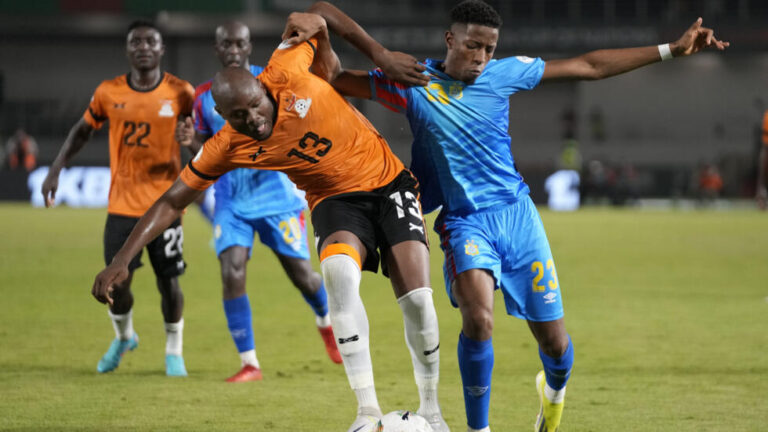 CAN Côte d’Ivoire : La Zambie resiste aux griffes des léopards congolais (1-1)