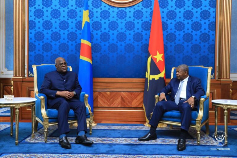 Tension RDC-Rwanda : Félix Tshisekedi et Joâo Lourenço échangent en ce moment à Luanda pour une résolution pacifique du conflit