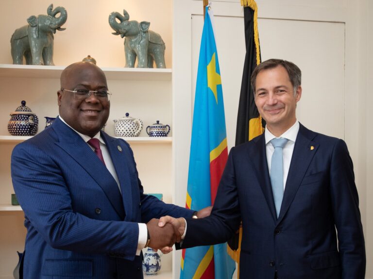 Tension RDC – Rwanda : Après l’Angola, Félix Tshisekedi déjà en Belgique où il échange avec Alexandre De Croo