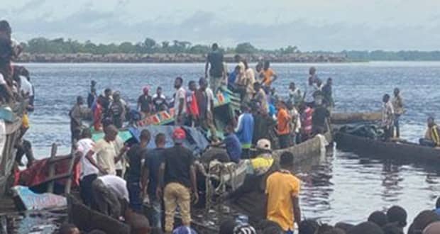 RDC : 23 personnes meurent dans un naufrage sur la rivière Lufira, dans le Haut-Katanga