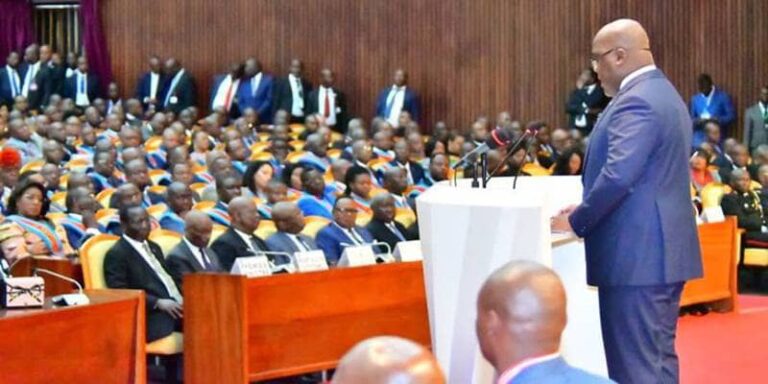 RDC : un député Union sacrée dénonce la mainmise de Félix Tshisekedi sur l’Assemblée nationale et annonce une action en justice contre l’élection du bureau définitif